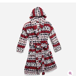 Vera Bradley Penguins Fleece Robe Small/Medium NWT